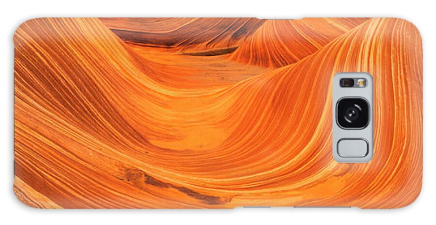 Mineral Galaxy Case featuring the photograph Coyote Buttes Sandstone Stripes by Joseph Sohm; Visions Of America