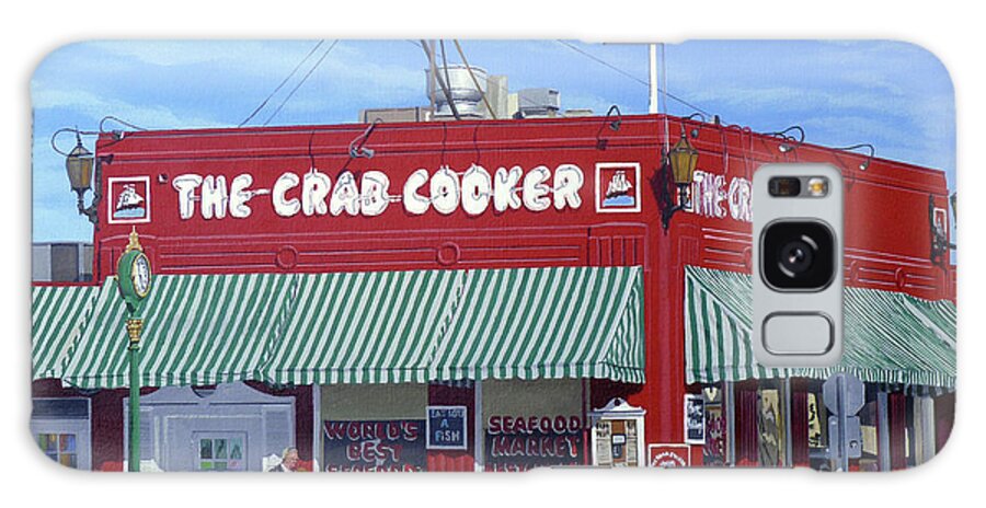 Crab Galaxy Case featuring the painting Crab Cooker by Michael Ward