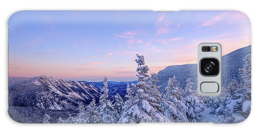 Snow Galaxy Case featuring the photograph Crawford Notch Winter View. by Jeff Sinon