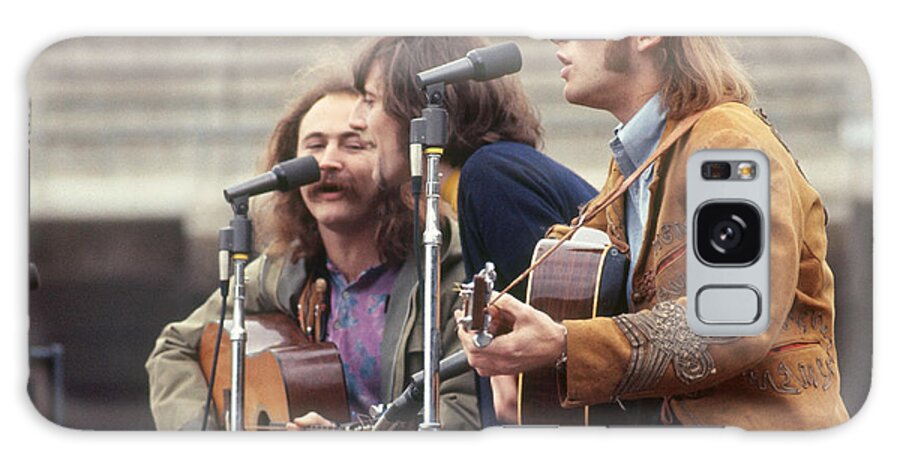 1970s Galaxy Case featuring the photograph Crosby, Stills And Nash by Steven L. Waterman