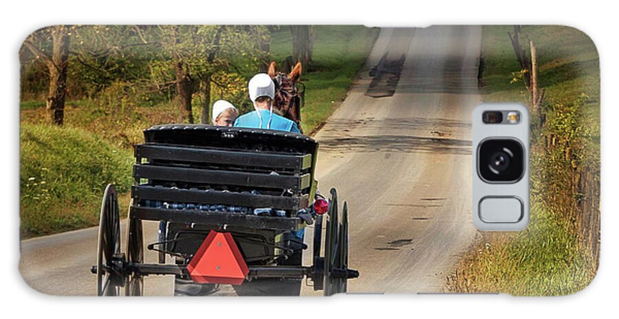 Amish Galaxy Case featuring the photograph Curiosity by Norman Peay