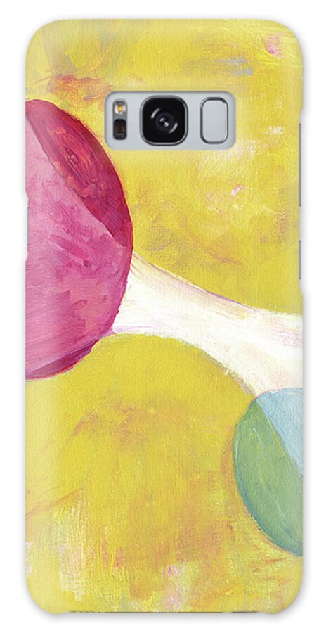 Curves 1 Galaxy Case featuring the painting Curves 1 by Summer Tali Hilty