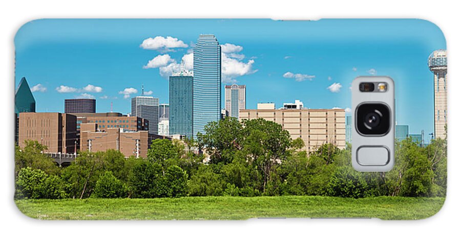 Scenics Galaxy Case featuring the photograph Dallas Skyline And Park by Dszc