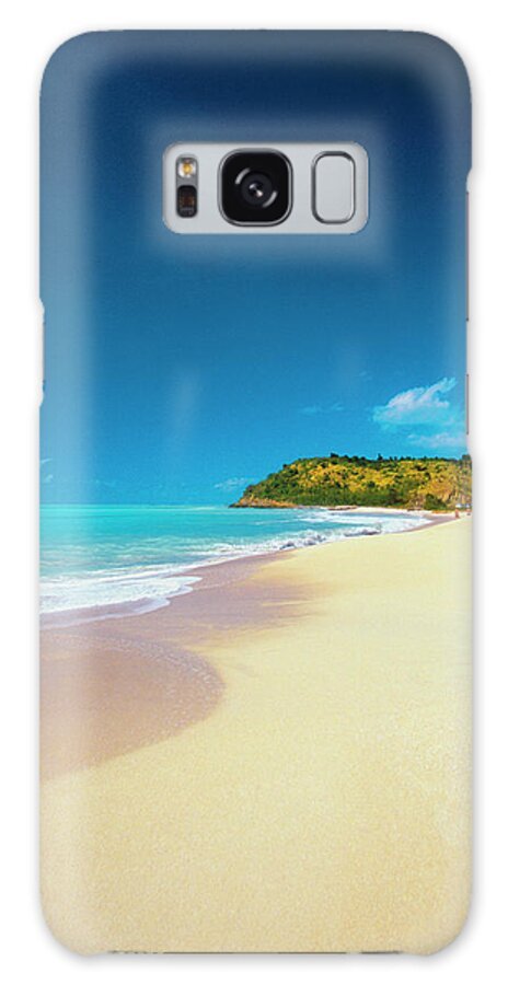 Scenics Galaxy Case featuring the photograph Darkwood Beach On Antigua, Caribbean by Medioimages/photodisc