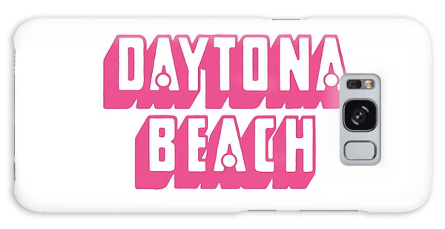 Campy Galaxy Case featuring the drawing Daytona Beach by CSA Images