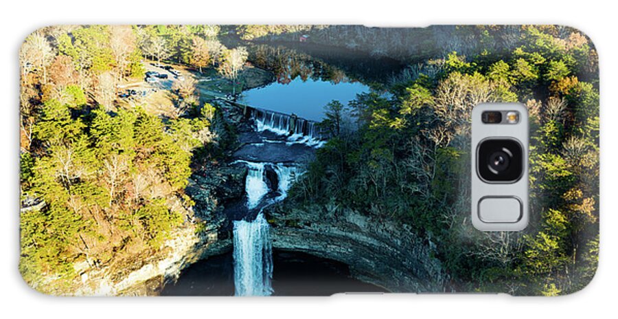 Steve Bunch Galaxy Case featuring the photograph De Soto Falls Afternoon by Steve Bunch
