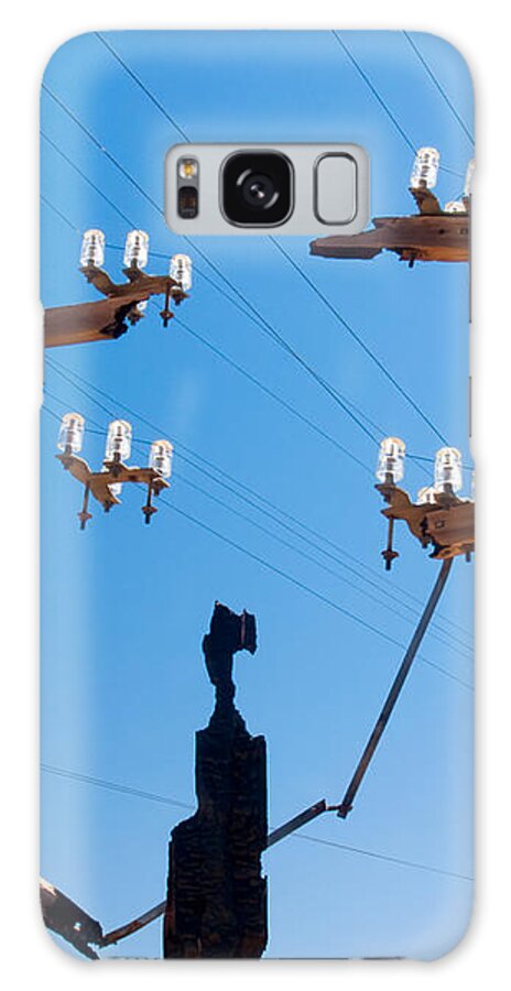 Electricity Galaxy Case featuring the photograph Deconstructed Power by Christopher Johnson
