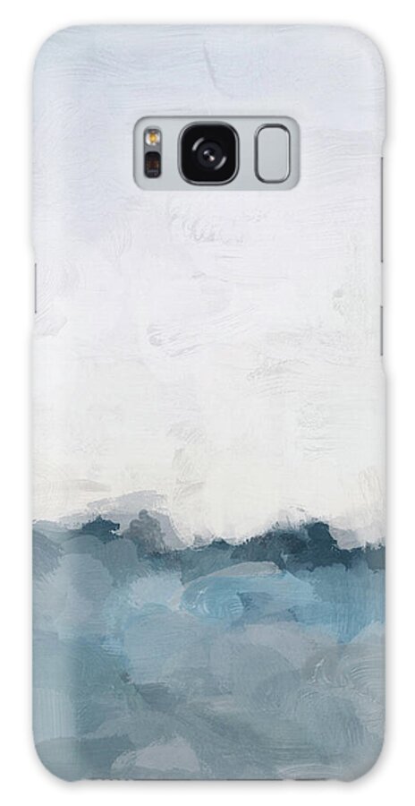 Light Blue Galaxy Case featuring the painting Deep Ocean Horizon by Rachel Elise