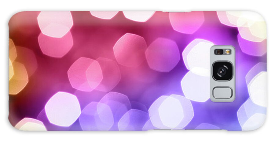 Holiday Galaxy Case featuring the photograph Defocused Lights by Blackred