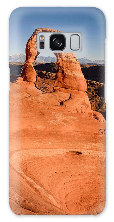 Delicate Arch Galaxy Case featuring the photograph Delicate Arch by Michael Blanchette Photography