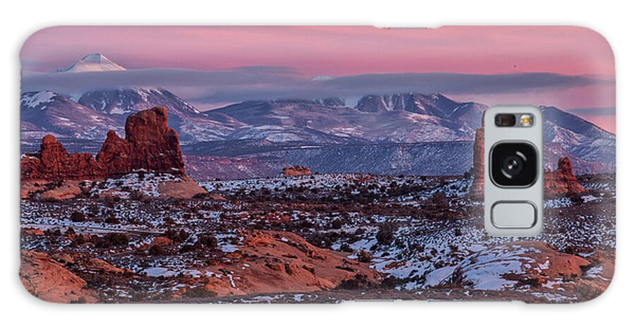 Moab Galaxy Case featuring the photograph Desert Beauty by Dan Norris