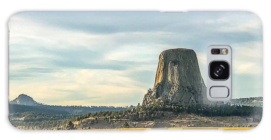 Devils Tower Galaxy Case featuring the photograph Devils Tower by Kevin Schwalbe