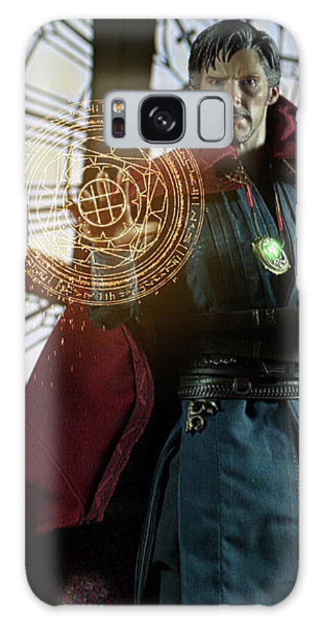 Doctor Strange Galaxy Case featuring the digital art Doctor Strange by Jeremy Guerin