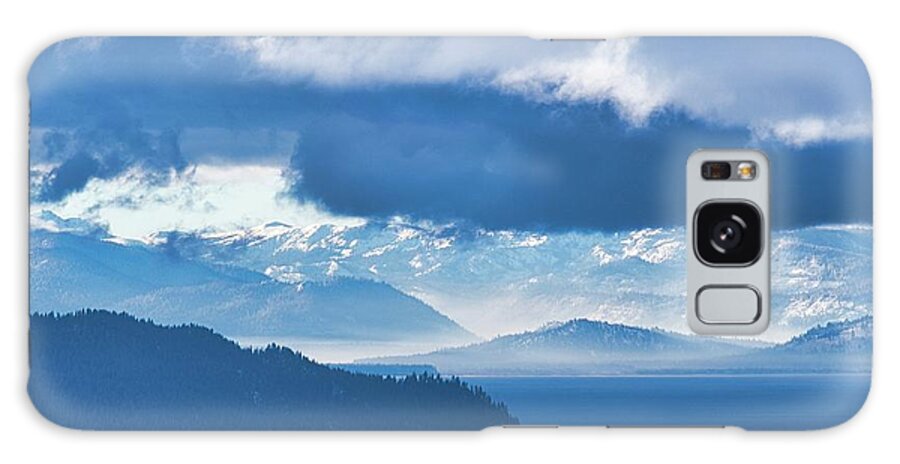Blue Galaxy Case featuring the photograph Dreamy Kind of Blue by Martin Gollery