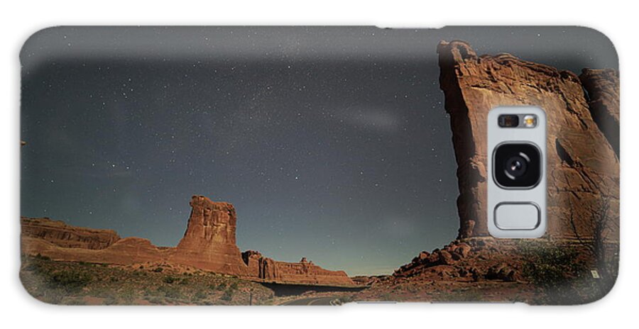 Nightscape Galaxy Case featuring the photograph Drive Away by Ivan Franklin