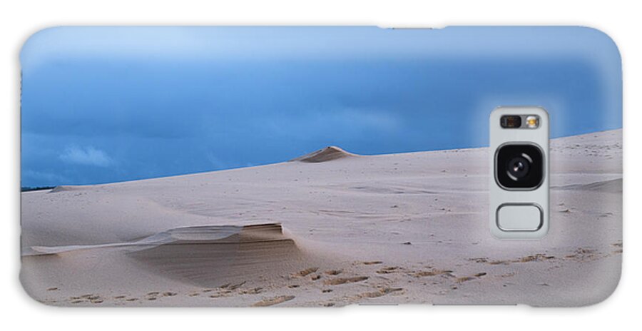 Arcachon Bay Galaxy Case featuring the photograph Dune Du Pyla Sand Textures And Details At Dusk by Cavan Images