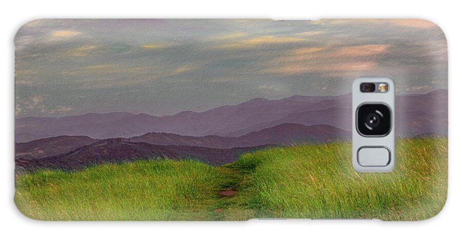 Appalachian Trail Galaxy S8 Case featuring the photograph Dusk Along the Appalachian Trail by Marcy Wielfaert