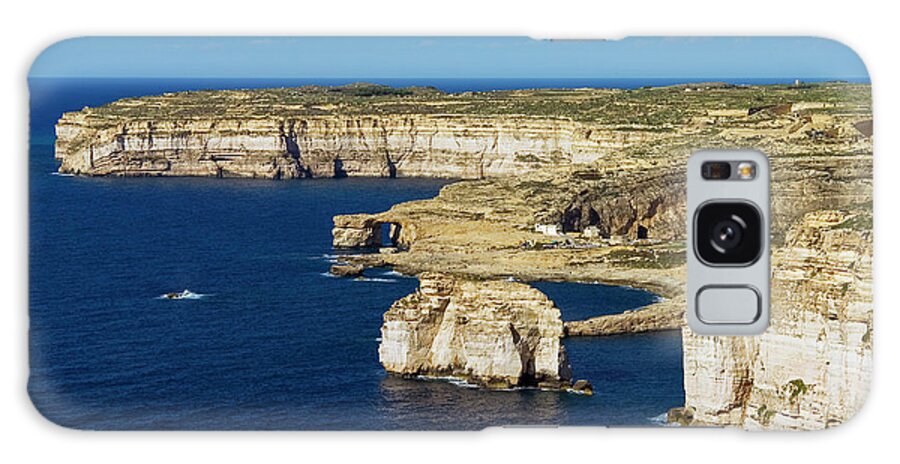 Scenics Galaxy Case featuring the photograph Dwejra, Azure Window, Gozo, Malta by Nico Tondini