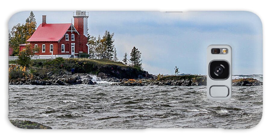 Eagle Harbor Lighthouse Galaxy Case featuring the photograph Eagle Harbor Lighthouse by Susan Rydberg