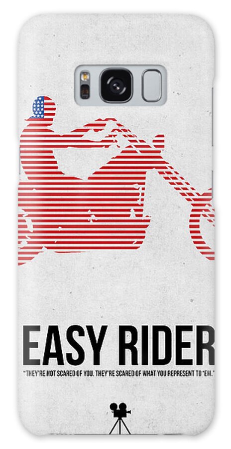 Easy Rider Galaxy Case featuring the digital art Easy Rider by Naxart Studio
