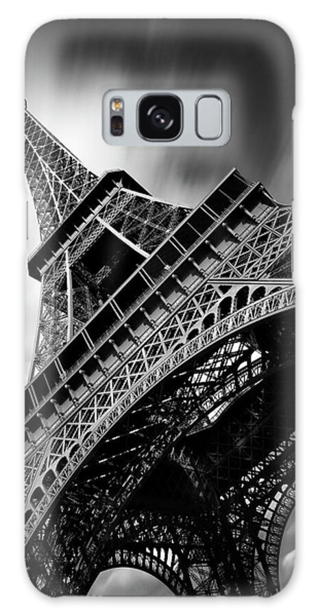 Eiffel Tower Galaxy Case featuring the photograph Eiffel Tower Study II by Moises Levy