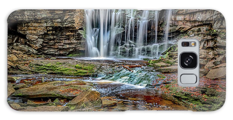 Landscapes Galaxy Case featuring the photograph Elakala Falls 1020 by Donald Brown