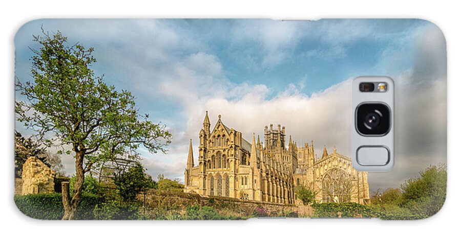 Architechture Galaxy Case featuring the photograph Ely Cathedral, morning view by James Billings
