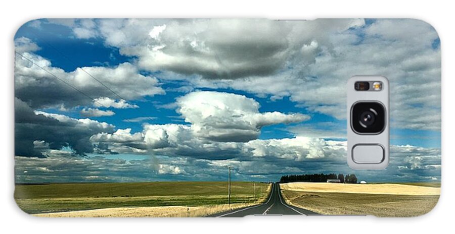 Harrington Galaxy Case featuring the photograph Endless Highway by Jerry Abbott