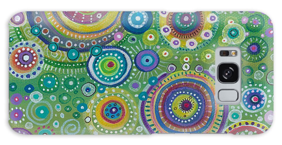 Energy Galaxy Case featuring the painting Energy by Tanielle Childers