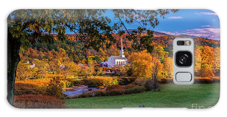 Vermont Galaxy Case featuring the photograph Enjoying the view. by Scenic Vermont Photography