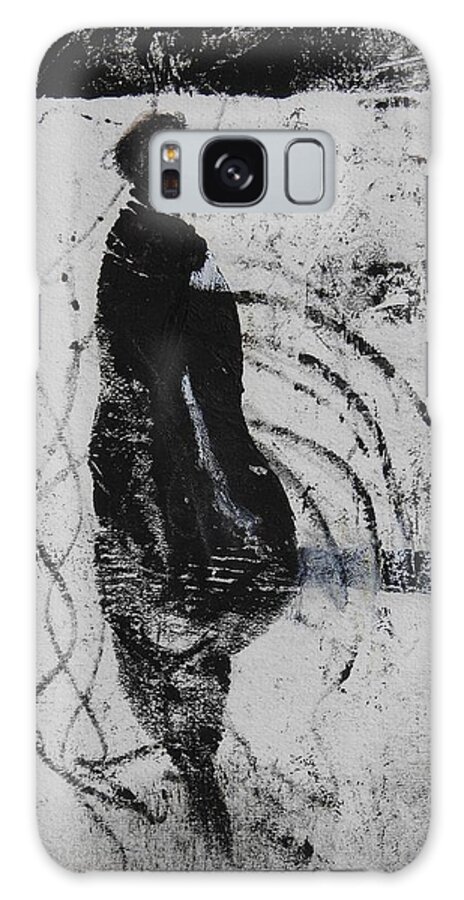 Figure Galaxy Case featuring the painting Eve by Ilona Petzer