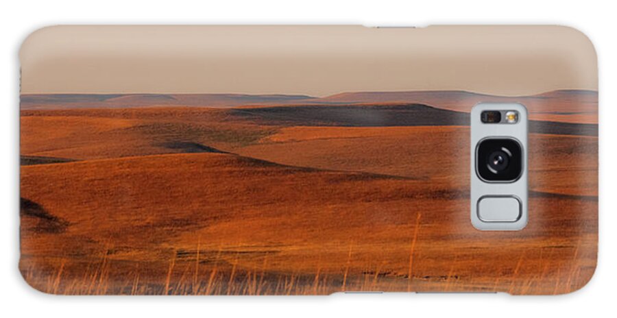Greenwood County Galaxy S8 Case featuring the photograph fall Colors Flint Hills Prairie III by Jeff Phillippi