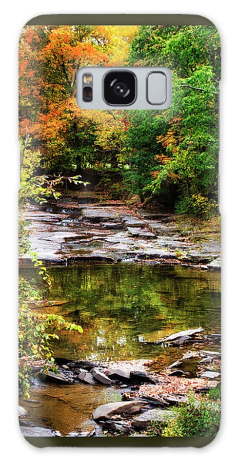 Fall Galaxy S8 Case featuring the photograph Fall Creek by Christina Rollo