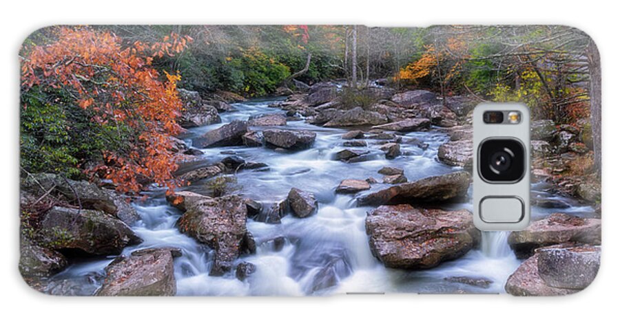 Fall Flow Galaxy Case featuring the photograph Fall Flow by Russell Pugh