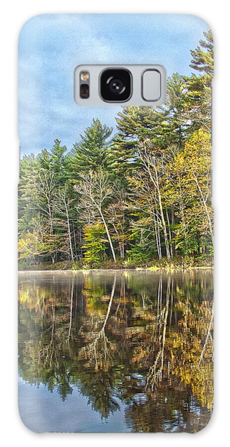 Farmington River Galaxy Case featuring the photograph Fall Reflection by Tom Cameron