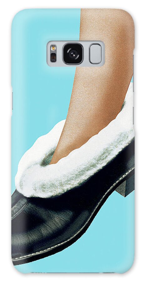 Adult Galaxy Case featuring the drawing Fashion Boot by CSA Images