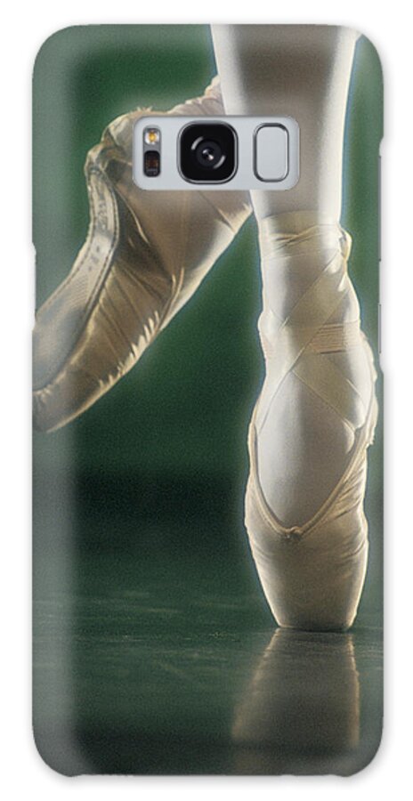 Ballet Dancer Galaxy Case featuring the photograph Feet Of Dancing Ballerina by Comstock