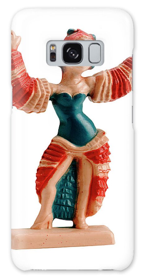 Activity Galaxy Case featuring the drawing Female Latin Dancer by CSA Images