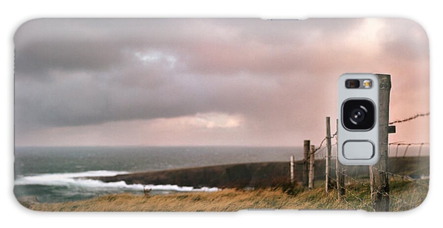 Tranquility Galaxy Case featuring the photograph Fence In Ireland by Danielle D. Hughson