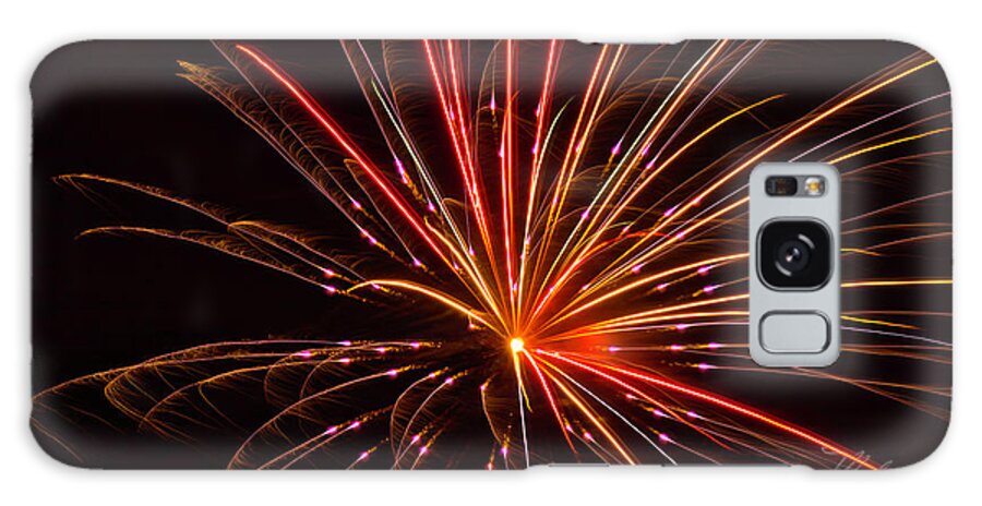 Fireworks Galaxy Case featuring the photograph Fireworks Pizzazz by Meta Gatschenberger