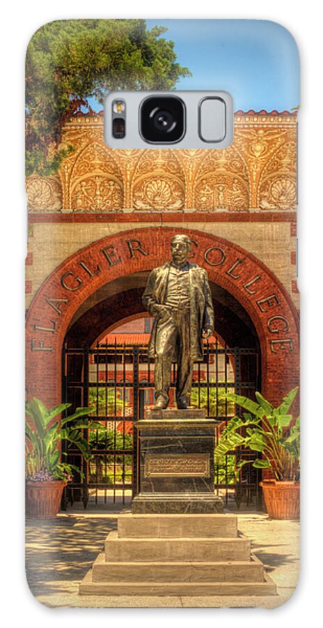 Flagler Galaxy Case featuring the photograph Flagler College Entrance by Mitch Spence