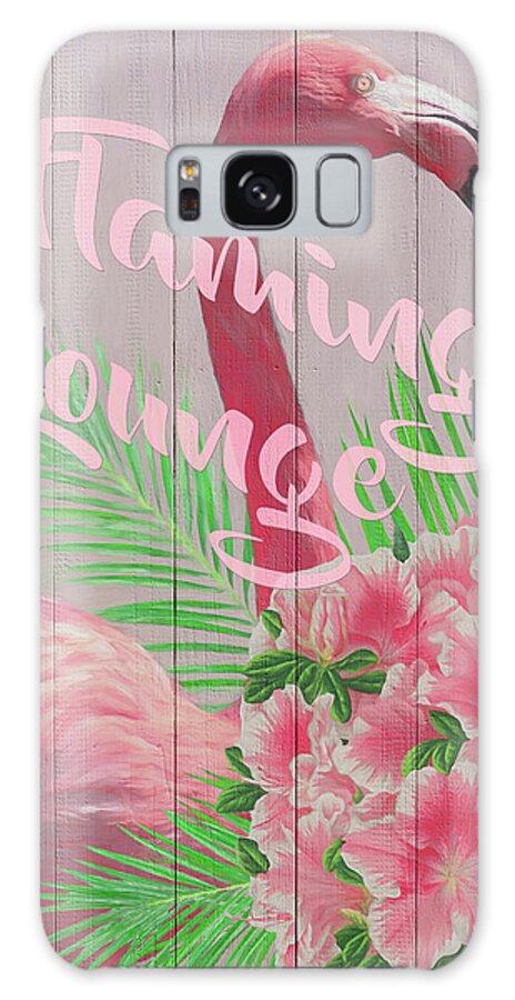 Flamingo Lounge Galaxy Case featuring the photograph Flamingo Lounge by Cora Niele