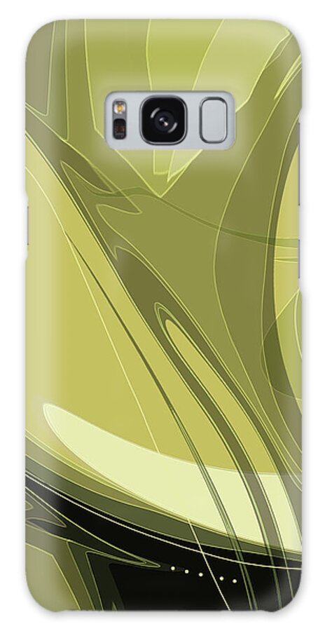 Abstract Galaxy Case featuring the digital art Flights of Fancy by Gina Harrison