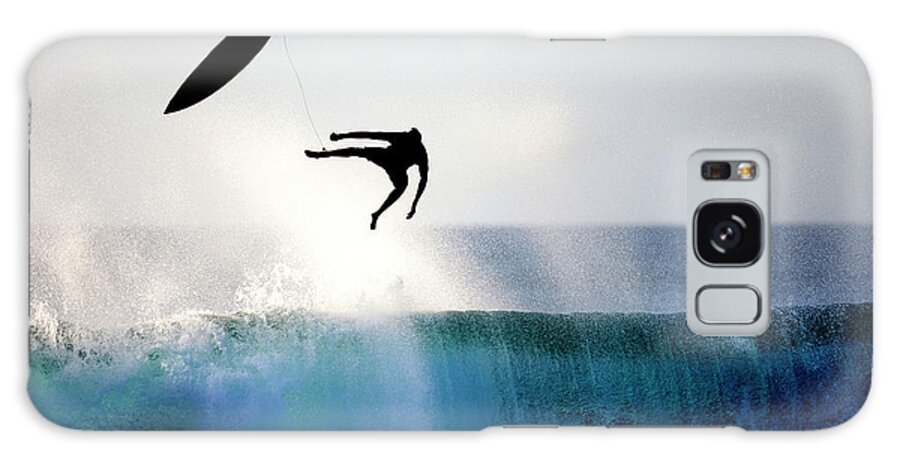 Surf Photography Galaxy Case featuring the photograph Flip Out by Sean Davey