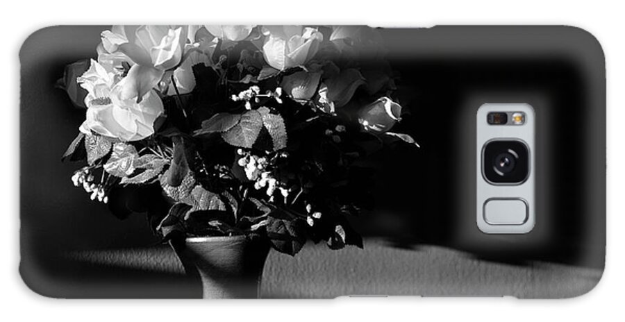 Flowers In Light Galaxy Case featuring the photograph Flowers In Light by Fivefishcreative