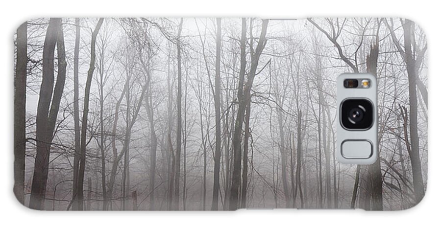 Cool Attitude Galaxy Case featuring the photograph Foggy Woods by Njw1224