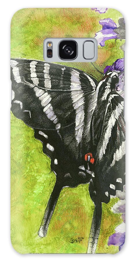 Fortunate Galaxy Case featuring the painting Fortunate by Barbara Keith