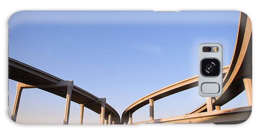 Drive Galaxy Case featuring the photograph Freeway Interchange by P wei