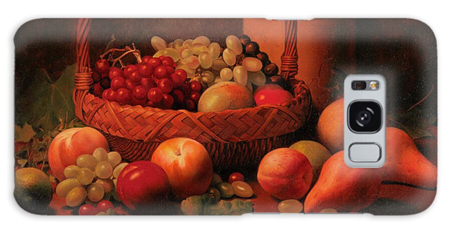 Fruit Galaxy Case featuring the painting Fruit Basket Still Life by Kevin Spaulding