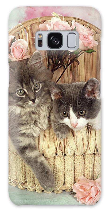 Pets Galaxy Case featuring the mixed media Fs2602 0 by Art House Design